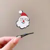 Chifres de Rena de Natal Transfronteiriços Decoração de Árvore Pequena Presilha de Cabelo de Natal Pelúcia Fofa Adereço de Cabeça para Festa de Feriado Acessórios de Cabelo para Meninas