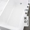 Tapete Antideslizante de PVC para Baño Transfronterizo, Tapete para Piso de Baño y Ducha, Impermeable, Hidrofóbico, Antideslizante, para Pies
