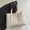 Bolsa Moda Outono e Inverno 2024 Nova Bolsa Tote Bolsa de Ombro de Alta Classe Bolsa de Grande Capacidade Bolsa de Mão Portátil
