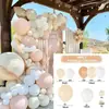 Amazon Transfronterizo Juego de Globos Bohemios Puesto de Mercado Nocturno Decoración de Fiesta de Cumpleaños Arreglo de Escena Globos