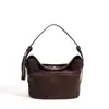 2026 Nova Bolsa de Balde Manual de Alto Brilho Outono/Inverno, Bolsa Transversal de Luxo Leve de Alta Qualidade, Bolsa de Ombro com Design Exclusivo de Nicho