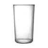 Taza de Vidrio de Gran Capacidad para Verano, Transparente Resistente al Calor de Vidrio de Borosilicato, Taza para Té de Frutas Limón, Taza para Bebidas de Café Jugo