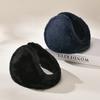 Cubierta para orejas cálida de invierno para hombre para ciclismo, anticongelante, cubierta para orejas, cubierta para orejas, protección para orejas de invierno, con forro polar, engrosada, a prueba de frío, cubierta para orejas para mujer