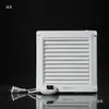 Ventilador de Exaustão para Banheiro Barr 6 polegadas com Interruptor, Ventilador de Exaustão com Grelha de 15 polegadas, Ventilador de Ventilação