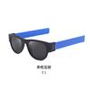 Procesamiento y Personalización de Pulseras de Espejo Snap-On, Gafas, Gafas de Sol Plegables, Nuevas Gafas Unisex, Gafas de Sol de Moda para Conducir