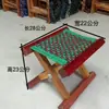 Taburete plegable estilo vintage, silla plegable para exteriores, taburete de madera maciza hecho de madera de robinia, adecuado para barbacoas, uso doméstico y portátil para pescar