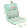 Cojín de asiento con forma de salchicha de dopamina para respaldo, diseño integrado para uso en oficina, proporciona soporte lumbar para estar sentado prolongadamente, adecuado para dormitorios y estudiantes, cojín de asiento