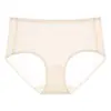 Ropa interior de nailon para mujer, Bragas antibacterianas de ácido poliláctico para mujer, Entrepierna extendida, Absorbente de sudor, Transpirable, Ropa interior de cintura media