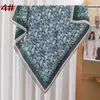 Bufanda Cuadrada para Mujer Estilo Nuevo 90cm Elegante Retro Estampado Paisley Bufanda de Seda Satén Gasa Fuente de Fábrica al por Mayor