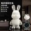 Conejo de Lentejuelas Hecho a Mano Creativo Adorno Grande de Pie para Sala de Estar de Villa Entrada Hotel Decoración de Celebridad de Internet Fábrica de Origen