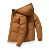 26 estilos de jaquetas acolchoadas de algodão de alta qualidade para homens, tamanhos grandes, nova coleção de inverno, corte solto, estilo transfronteiriço, com capuz, comprimento curto