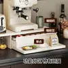 Estante multifuncional para microondas de cocina, extraíble, engrosado, para encimeras del hogar, soporte para cafetera, portavasos, estante de almacenamiento