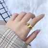 Anillos Selectos Transfronterizos para Mujer, Anillos de Moda Ins Trendy con Diseño de Nicho Exagerado Retro Personalizado, Populares a Nivel Nacional y en el Extranjero