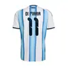 Camisa com estampa de jogador estrela da Copa do Mundo de 2026, Alemanha, Bélgica, Argentina, camisa de manga curta da seleção nacional com nomes dos jogadores