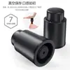 Rolha de Vinho de Aço Inoxidável Tipo Prensa Selada a Vácuo com Silicone e Escala de Data para Conservação - Fabricante Transfronteiriço - Em Estoque