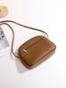 Comercio Exterior Transfronterizo Bolso Pequeño Retro de Cuero Suave Simple para Mujer 2026 Nuevo Bolso Pequeño Versátil de Hombro Cruzado