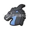 Dragón de ala de fuego pajita PETG pajita en espiral pajita de dibujos animados parche de pegatina de pajita accesorios decorativos de codo de grado alimenticio