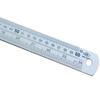 Regla de acero inoxidable engrosada regla de hierro larga 30/60cm 1/2 metro regla de acero regla de acero extra gruesa regla de acero en pulgadas