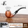 OLDFOX-Raposa Velha Pera Huanghua Tubo de Madeira Atacado AliExpress Fornecimento Transfronteiriço Tubo de Madeira Artesanal Madeira Maciça