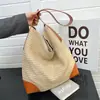 Bolsas Tejidas de Paja de Moda Transfronterizas para Mujer 2026 Nuevo Bolso Cruzado Elegante de Gama Alta para Mujer Bolso Tote Tejido de Gran Capacidad