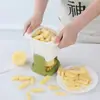 Artefato para Cortar Cebola em Cubos Fatiador de Batata Frita Fatiador de Cenoura e Presunto Fatiador Doméstico para Pepino e Batata Fatiador