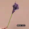 Flor Artificial de Lirio de Calas con Tacto de Eva de Gama Alta Arreglo de Piso para Bodas Decoración Suave para el Hogar Arreglo Floral para Restaurante