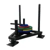 Barra Olímpica de Fitness Peso Treinamento de Peso Trenó Estilo Barco Empurrar-Puxar Trenó de Peso Treinamento de Resistência Resistência para Homens