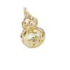 Yiwu fio dourado preservação de cor ouro e prata chapeado DIY soldagem grampo de cabelo pingente de cabaça pequena oca acessórios de grampo de cintura B1181