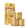 Papel Higiênico Qingfeng Log Gold Roll 4 Camadas 180g/Rolo Pacote Família 10 Rolos Atacado Peça Única Dropshipping Papel Higiênico Toalhas