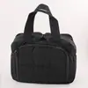 Bolso Bandolera de Taslán con Doble Apertura Grande y Esponjoso, Bolso para Cosméticos, Bolso Bandolera Elegante para Viaje de Mujer, Bolso para Artículos de Tocador y Cosméticos