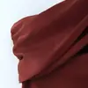 Bestseller transfronterizo de AliExpress producto nuevo primavera 2026 elegante bufanda asimétrica vestido midi 5029170