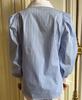 Elegante y Capaz Camisa Coreana Nueva de Empalme Francés, Elegante Camisa de Rayas