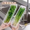Caixa de Armazenamento de Cebolinha e Coentro para Cozinha, Caixa de Conservação de Vegetais para Geladeira, Ferramenta Portátil de Grau Alimentício Especial para Gengibre e Alho, Pendurar Macarrão