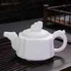 Olla Fengming de jade de grasa de oveja de alta gama tetera de porcelana blanca Dehua con filtro juego de té kung fu para el hogar olla individual grande venta al por mayor