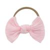 Faixa de Cabelo de Nylon com Nó Infantil Elástico para Cabeça Faixa Macia Headset Decorativo para Bebê Headset para Foto de Bebê
