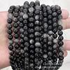 Piedra Plata Natural Cuentas Sueltas Cuentas Redondas DIY Accesorios de Mano Pulsera Collar Productos Semi-Terminados con Cuentas Pulsera de Cuentas de Buda Venta al por Mayor