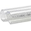 Suministro de fábrica tubería de alambre de acero resistente a altas temperaturas de PVC manguera transparente de alambre de acero de PVC engrosada resistente a altas temperaturas 1 pulgada 1.5 pulgadas