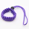 Pulsera de Supervivencia para Exteriores Cámara en la Muñeca Cuerda Trenzada de Paracord Colgante Pulsera Trenzada Universal de Paracord para la Muñeca