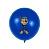 Globo de Perro de Paw Patrol de Látex de 12 pulgadas Transfronterizo Patrulla de Cachorros Tema de Dibujos Animados Decoración de Fiesta de Cumpleaños Globo al por Mayor