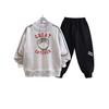 Conjunto de Roupa de Outono para Meninos 2026 Novo Estilo para Crianças Maiores, Moda Tendência e Estilosa para Primavera e Outono para Meninos, Tendência Esportiva de Outono