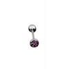 Europa e Estados Unidos venda quente 14G aço inoxidável piercing de língua personalidade moda punk hot girl joia piercing de aço titânio
