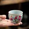 Dehua Yingqing Shoutao Taza de Maestro Cerámico Taza Tanque Taza de Té Taza de Cata de Té Juego de Té Kung Fu Taza de Té Kung Fu Taza Individual