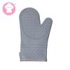 Guantes de silicona + algodón con patrón ondulado antideslizante, resistentes al desgaste y anti-escaldaduras, guantes protectores para horno microondas, de silicona para cocina y horno.