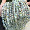 Flor Flutuante Colorida em Degradê Calcedônia Contas Soltas Acessórios para Joias DIY Pulseiras com Contas Colares Acessórios de Moda Contas