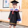 Bata de Doctor para Niños, Toga de Graduación, Toga de Licenciatura, Birrete de Doctor, Conjunto de Ropa para Foto de Graduación de Primaria, Moda Estilo Universitario