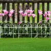 Cerca de Metal para E-commerce Transfronteiriço Cerca de Ferro Espessado para Jardim Cerca Decorativa para Pátio Externo Cerca para Jardim de Flores Varanda