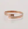 Anillo abierto de acero inoxidable Chihang jewelry para pareja, anillo geométrico simple brillante, acero de titanio chapado en oro coreano para dedo