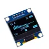 Módulo de Pantalla OLED LCD de 0.96/0.91/1.3 pulgadas 12864 IIC Azul Azul-Amarillo Doble Color Blanco