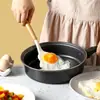 Utensilios de Cocina de Grado Alimenticio Pala para Saltear Utensilios de Cocina Pala de Silicona Resistente al Calor Doméstico Pala para Sartén de Huevo Frito Cuchara para Sopa Cuchara para Saltear