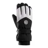 Guantes de Invierno Cálidos para Mujer con Terciopelo y Algodón Engrosado para Ciclismo al Aire Libre, Motocicletas Eléctricas, Resistentes al Viento, Pantalla Táctil, Guantes de Esquí para Hombre